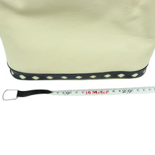 画像をギャラリービューアに読み込む, イヴ・サンローラン アイボリー バケット ショルダーバッグ - 01199