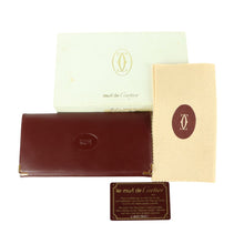 Load image into Gallery viewer, Cartier Must Line Long Wallet with Coin Purse - 01298