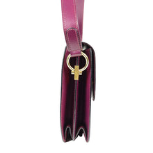 Load image into Gallery viewer, Celine Ring Lock Purple Shoulder Bag - 01224