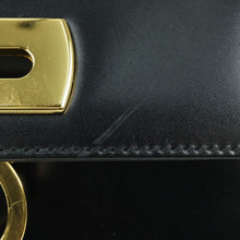 Load image into Gallery viewer, Salvatore Ferragamo Gancini Black 2 Way Bag - 01308