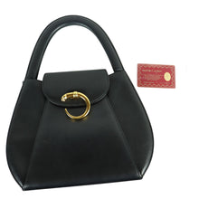 Load image into Gallery viewer, Cartier Panthere Black Handle Bag - 01287