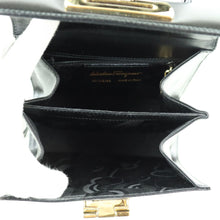 Load image into Gallery viewer, Salvatore Ferragamo Gancini Black 2 Way Bag - 01238
