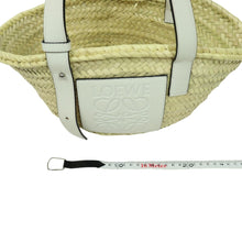 Load image into Gallery viewer, Loewe Small Basket bag in Palm Leaf and Calfskin - 01081