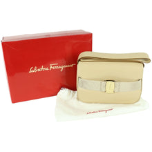 Load image into Gallery viewer, Salvatore Ferragamo Vara Beige Shoulder Bag - 01211