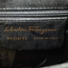 Load image into Gallery viewer, Salvatore Ferragamo Gancini Suede Black 2 Way Bag - 01303