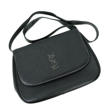 Load image into Gallery viewer, Yves Saint Laurent Leather Black Shoulder Bag - 01194