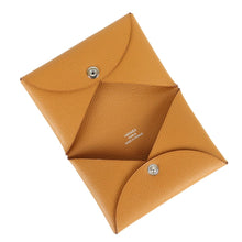 Load image into Gallery viewer, Hermes Calvi Gold Card Holder - 01260