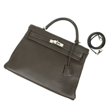 Load image into Gallery viewer, Hermes Kelly 32 Brown 2 Way Bag - 01185