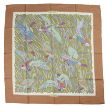 Load image into Gallery viewer, Hermes Carre 90 Cols Verts Pink Scarf - 01253
