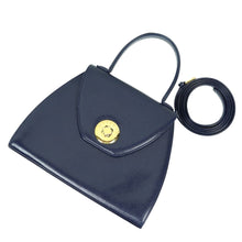 Load image into Gallery viewer, Givenchy Turnlock Navy 2 Way Bag - 01200