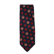 Load image into Gallery viewer, Burberry Navy Blue Silk Tie - 01150