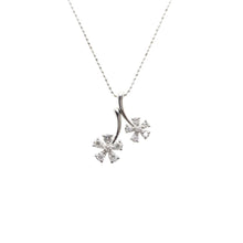 Load image into Gallery viewer, PT900/K18WG Diamond 0.5ct Necklace - 01175