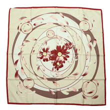 Load image into Gallery viewer, Hermes Carre 90 Au Gre Du Vent Beige Scarf - 01245