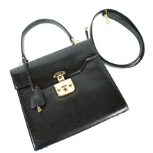 Load image into Gallery viewer, Gucci Lady Lock Lizard 2 Way Bag - 01179