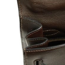 Load image into Gallery viewer, Hermes Kelly 32 Brown Circle P Handle Bag - 01138