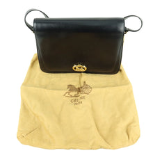 Load image into Gallery viewer, Celine Horse Carriage Black Shoulder Bag - 01335