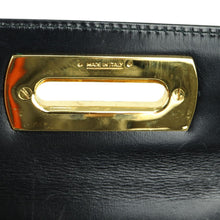 Load image into Gallery viewer, Salvatore Ferragamo Gancini Black 2 Way Bag - 01308