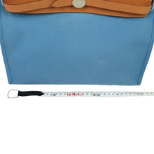 Load image into Gallery viewer, Hermes Herbag Zip PM Light Blue 2 Way Bag - 01189