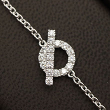 Load image into Gallery viewer, Hermes Finesse White Gold Bracelet - 01177