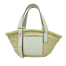 Load image into Gallery viewer, Loewe Small Basket bag in Palm Leaf and Calfskin - 01081