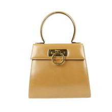Load image into Gallery viewer, Salvatore Ferragamo Gancini Caramel 2 Way Bag - 01236
