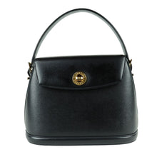 Load image into Gallery viewer, Valentino Twist Lock Black 2 Way Bag - 01296