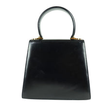 Load image into Gallery viewer, Salvatore Ferragamo Gancini Black 2 Way Bag - 01289