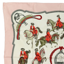 Load image into Gallery viewer, Hermes Carre Reprise Pink Scarf - 01174
