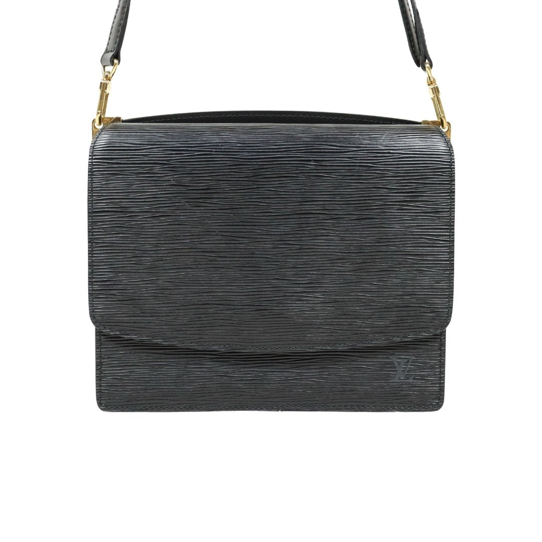 Louis Vuitton Shoulder Bag Way Epi Grenelle Tote Pm M57681 White Handbag