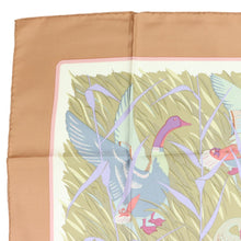 Load image into Gallery viewer, Hermes Carre 90 Cols Verts Pink Scarf - 01253