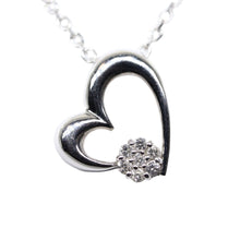 Load image into Gallery viewer, 750/K18 Diamond 0.21ct(0.07x3) Necklace & Earring Sets - 01176
