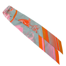 Load image into Gallery viewer, Hermes Gris Orange Rose Twilly Ex-Libris - 01192