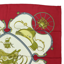 Load image into Gallery viewer, Hermes Carre 90 Spring Red Scarf - 01255