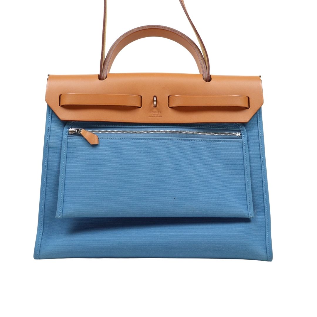 Hermes Light Blue Herbag PM Bag – The Closet