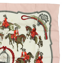 Load image into Gallery viewer, Hermes Carre Reprise Pink Scarf - 01174