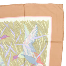 Load image into Gallery viewer, Hermes Carre 90 Cols Verts Pink Scarf - 01253
