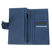 Load image into Gallery viewer, Bvlgari Navy Doppio Long Wallet - 01217