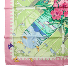 Load image into Gallery viewer, Hermes Carre 90 Varangues Pink Scarf - 01279