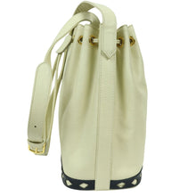 画像をギャラリービューアに読み込む, イヴ・サンローラン アイボリー バケット ショルダーバッグ - 01199