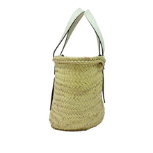 Load image into Gallery viewer, Loewe Large Basket bag in palm leaf and calfskin - 01080