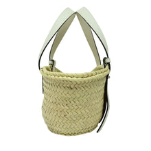 Load image into Gallery viewer, Loewe Small Basket bag in Palm Leaf and Calfskin - 01081