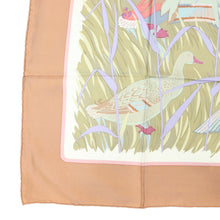 Load image into Gallery viewer, Hermes Carre 90 Cols Verts Pink Scarf - 01253