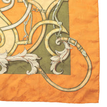 Load image into Gallery viewer, Hermes Carre 90 L'instruction Du Roy Orange Scarf - 01228