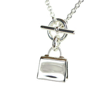 Load image into Gallery viewer, Hermes Amulettes Kelly Pendant 925 Silver Necklace - 01263