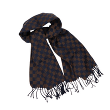 Load image into Gallery viewer, Fendi Check Pattern Wool Scarf - 00995