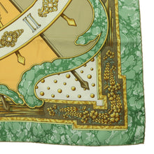 Load image into Gallery viewer, Hermes Carre 90 Carpe Diem Green Scarf - 01282
