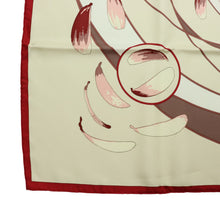 Load image into Gallery viewer, Hermes Carre 90 Au Gre Du Vent Beige Scarf - 01245