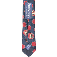Load image into Gallery viewer, Burberry Navy Blue Silk Tie - 01150
