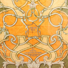 Load image into Gallery viewer, Hermes Carre 90 L'instruction Du Roy Orange Scarf - 01228