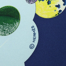 Load image into Gallery viewer, Hermes Carre 90 The Alfee Navy Scarf - 01338
